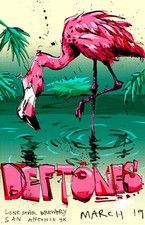 Deftones  Concert Poster FREE SHIPPING 12"x18"