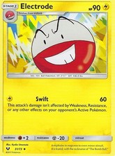 31/73 Electrode Uncommon: Pokemon Trading Card Game Shining Legends