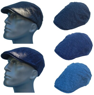 Cool4 Melierte 6-Panel Herren Flatcap Schiebermütze Kappe Cap Mütze E31