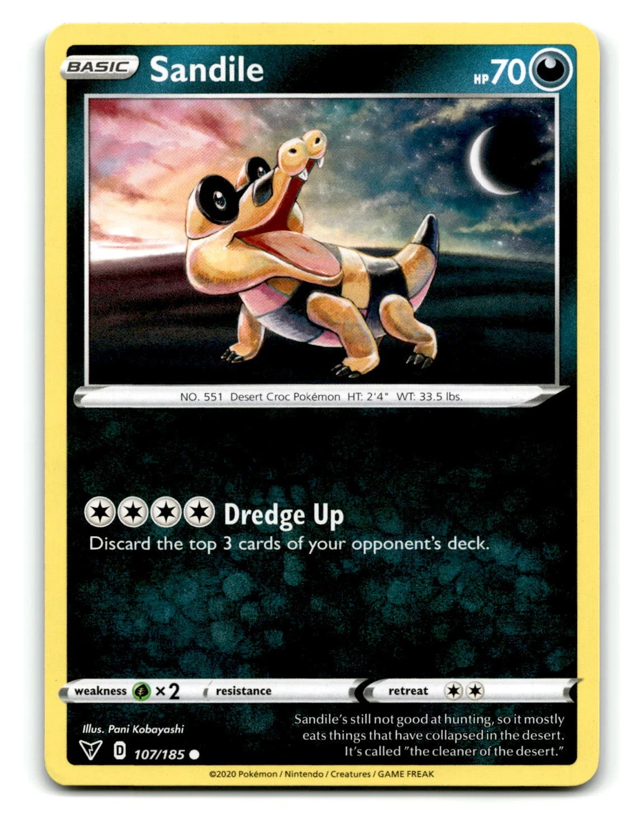 Sandile Pokmon TCG Cards for sale | eBay