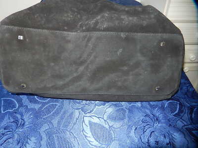 Sac Thierry Mugler Grand Modèle En Croûte De Cuir Noir - Occasion, étoiles, Porté épaule
