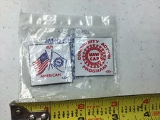 Vintage UAW United Auto Workers Union Fridge Magnets Buy American & UAW CAP
