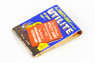 Utilite Road Flairs 1930s MINTY Matchbook Cover Advertising