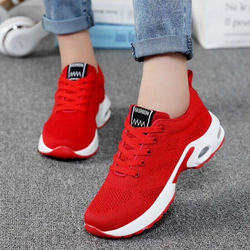 Women's Orthopedic Elastic Cushion Sports Shoes Orthopedic Diabetic Running - Picture 12 of 38