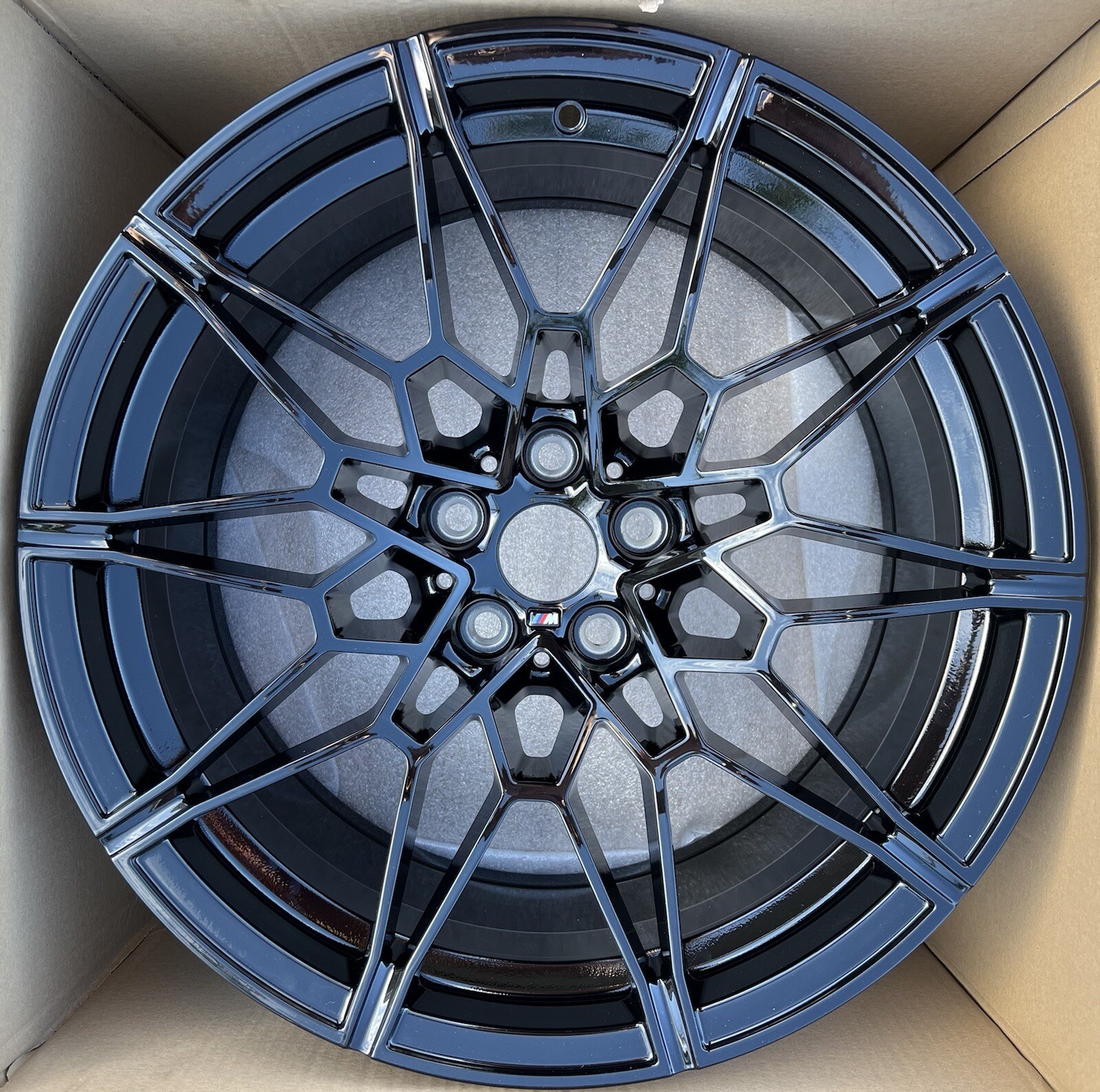 Set of FOUR BRAND NEW GENUINE OEM BMW G80 M3 G82 G83 M4 Black 826M ...