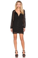 Obey ‘Blood Moon’ Little Black Dress sz XS