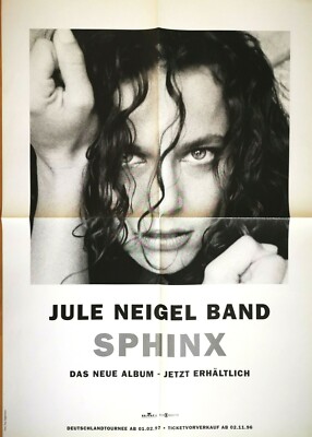 JULE NEIGEL 1996 PROMO - orig. Concert Poster - Plakat A1 F/U 898