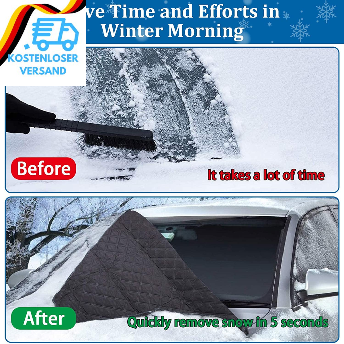 WENINETIES Frontscheibenabdeckung Für Ford B-MAX 2012–2018 – Frostschutz & UV-Schutz Im Winter Und Sommer WENINETIES Frontscheibenabdeckung Für Ford B-MAX 2012–2018 – Frostschutz & UV-Schutz Im Winter Und Sommer