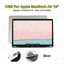 OEM Screen For Macbook Air 13" A2179/A1932 2019 LCD Display Replacement Assembly