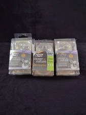 Lot Of 3 Pair MIB Tommee Tippee Slow Flow Unopened Breast Feeding Nipples 0m 