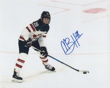 MICAH ZANDEE-HART SIGNED AUTOGRAPH TEAM CANADA 8X10 PHOTO  EXACT PROOF 