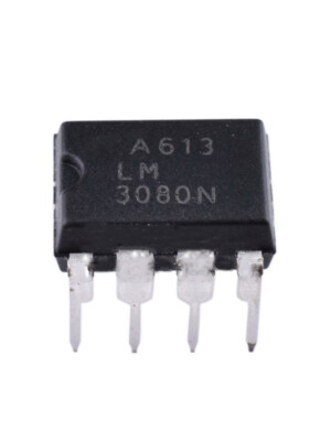5pcs Lm3080 Operational 1 Func 6000uv Offset-max Bipolar Pdip8 Chip Lm3080n