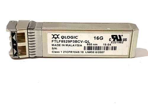 QLogic FTLF8529P3BCV-QL 16 Gb/s SFP Ottico Per QLE2670 QLE2672 - Foto 7