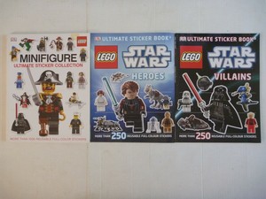 Lego Minifigure Ultimate Sticker Collection Book Star Wars