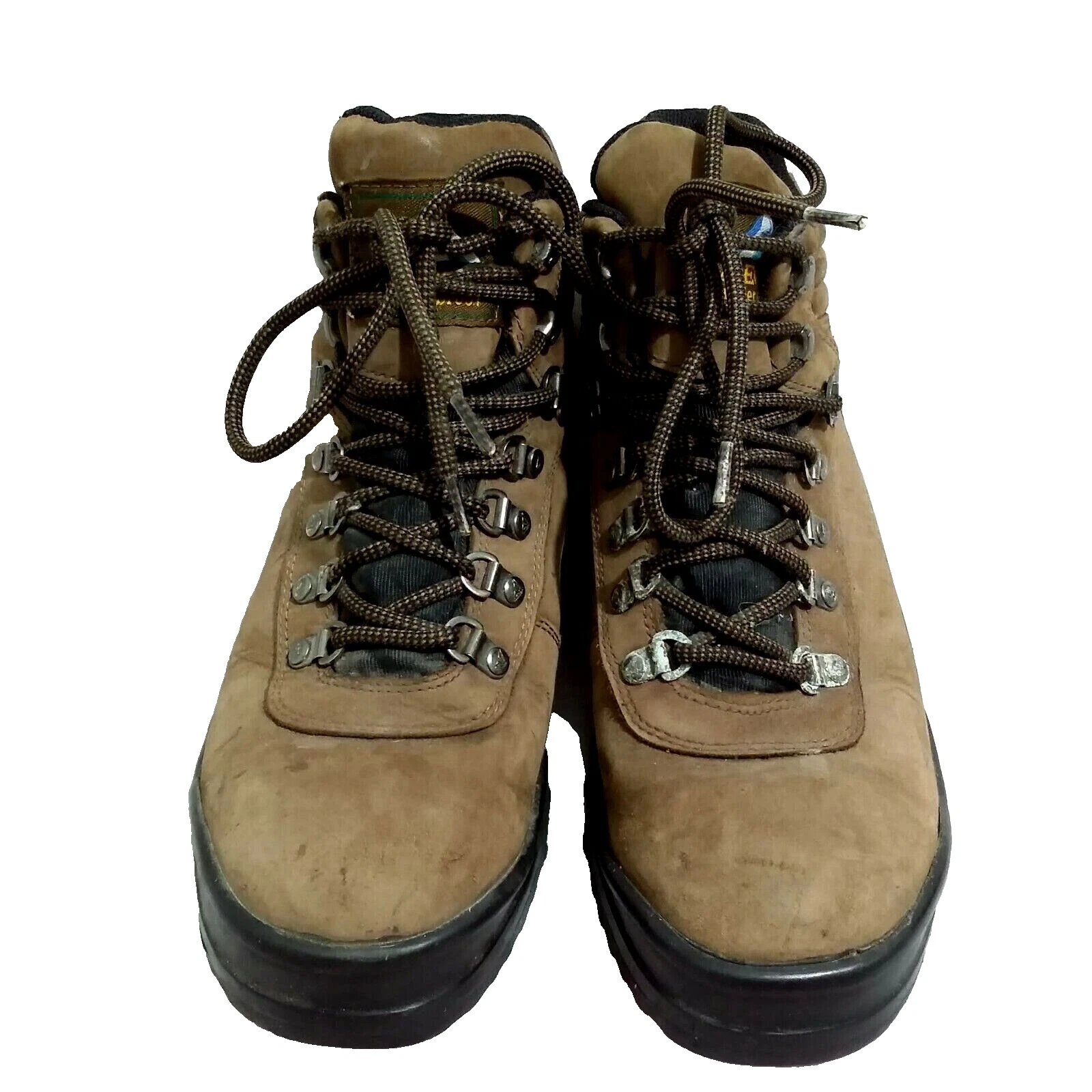 Mt Everest waterproof 4097082 Hood Dry Brown Leather Men lace up Hiking Boots 9