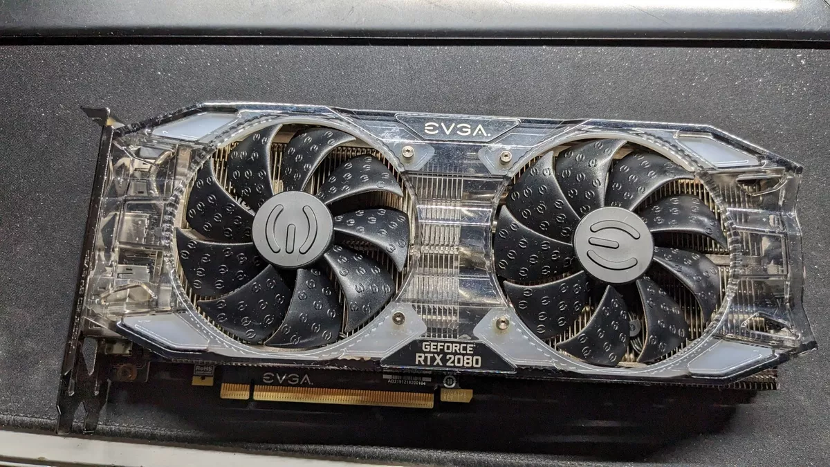 EVGA GeForce RTX 2080 XC GAMING, 08G-P4-2182-KR, 8GB GDDR6, Dual