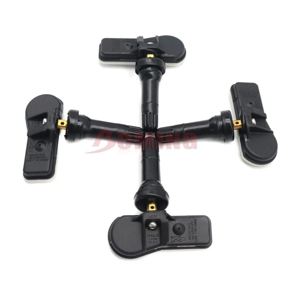 4PCS 9811536380 TPMS Tire Pressure Monitor Sensor For Peugeot Citroen C4 433MHz - Изображение 3 из 4