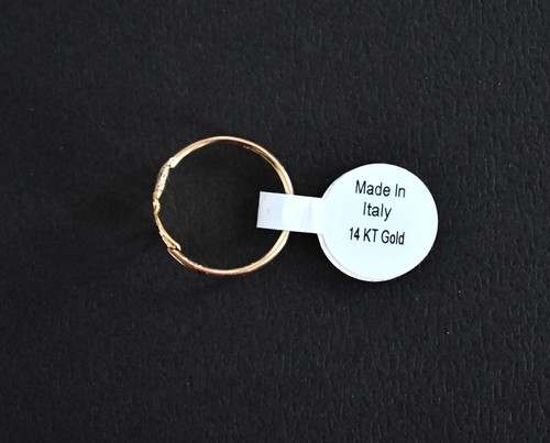 ️14K GELBGOLD FILIGRANER SCHMETTERLINGSRING Größe 6 ITALIEN - Bild 12 von 14