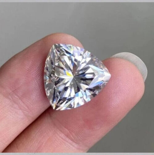 Lab-Grown 0.77Ct CVD Trillion Diamond Loose E Color, Clarity VS1, IGI Certified - Picture 2 of 6
