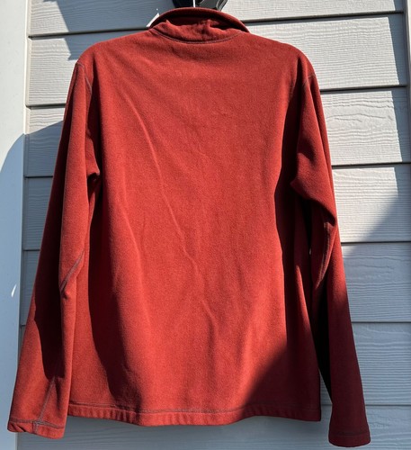 EDDIE BAUER FIRSTACENT MEN'S LONG SLEEVE RED LIGHT JACKET SIZE MEDIUM. - Picture 2 of 22