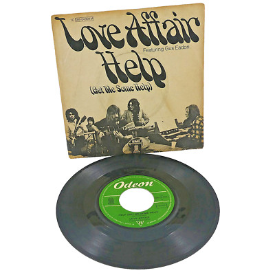1971 Single Vinyl, 7'', 45 RPM, Love Affair Featuring Gus Eadon   Help