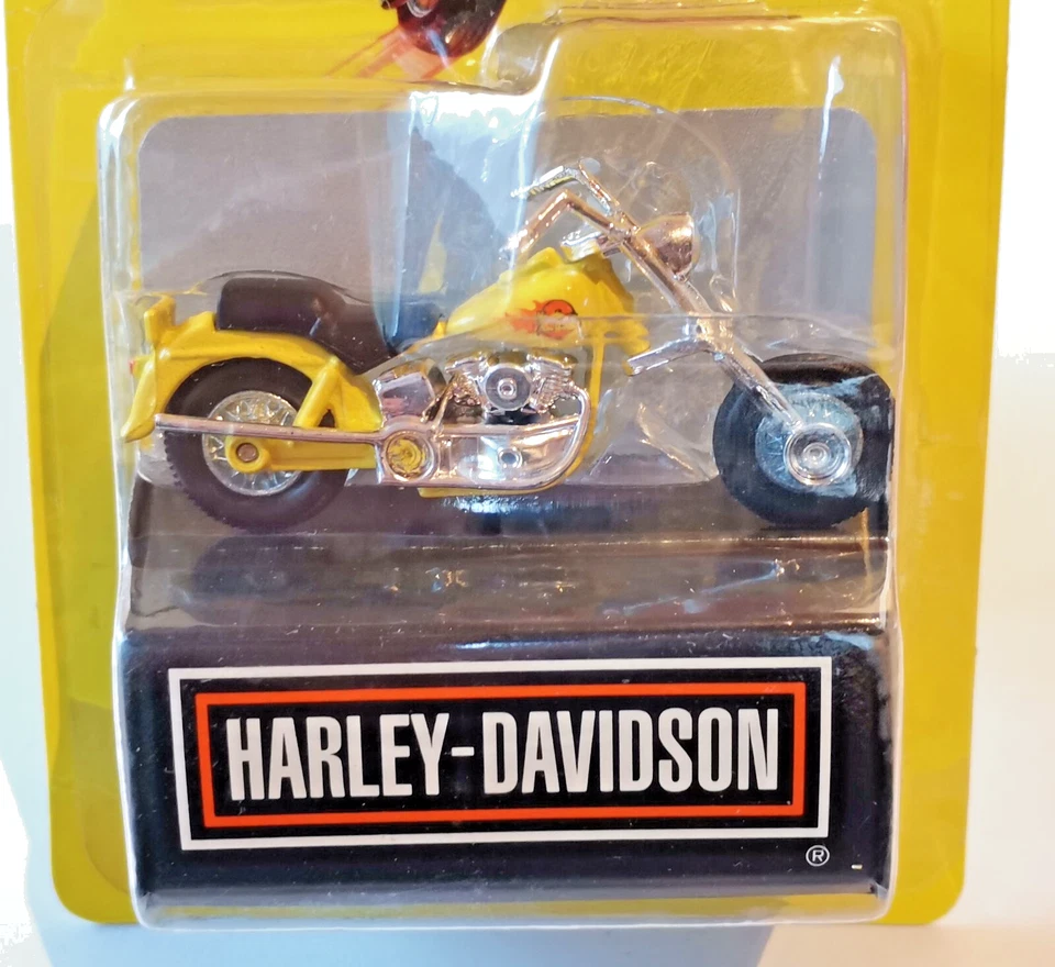 ✅  Matchbox Motorcycles * HARLEY-DAVIDSON CHOPPER 1200 von 1992 in OVP * MOC - Bild 2 von 4