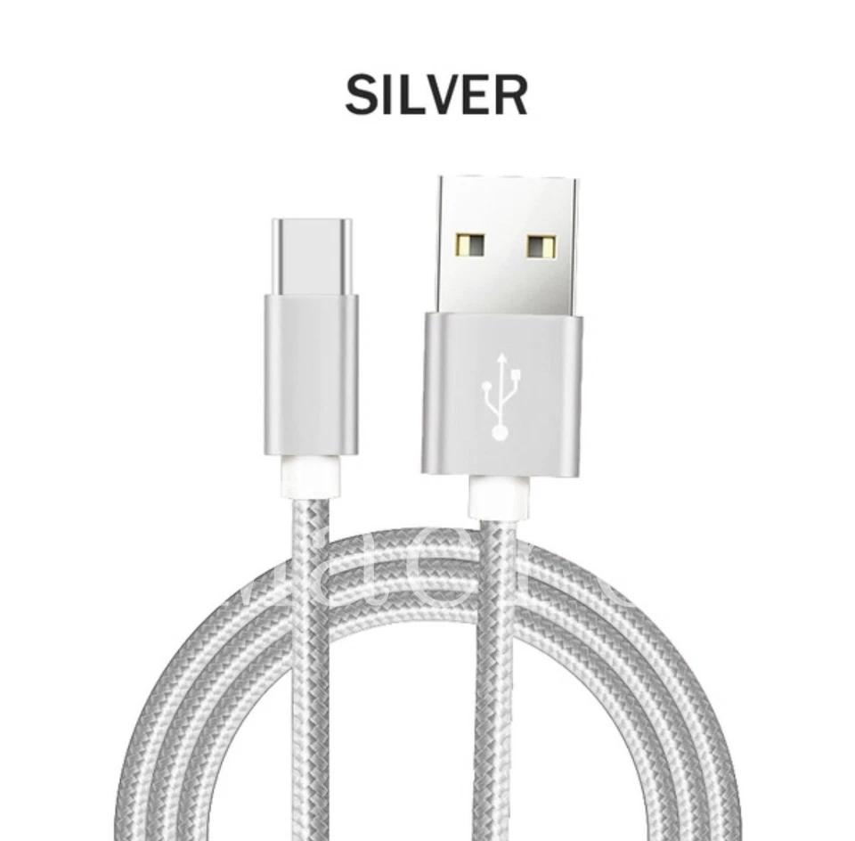 3x 10 FT For Samsung S9 Note 8 Type-C Heavy Duty USB Charger Charging Cable Cord - Image 4 of 4
