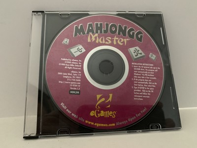 Cd-rom mahjongg master (743999136809)