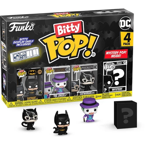 Funko Bitty Pop!: DC Universe  Batman 1989 #275 #84 Joker 338 Catwoman + Chase