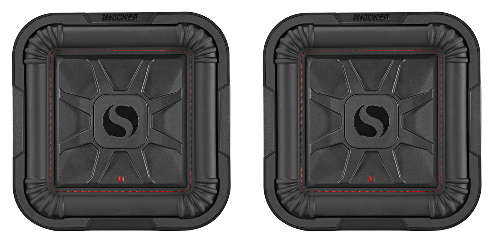 2 KICKER 46L7T102 10 автомобильных сабвуферов L7T мощностью 1000 Вт Solo-Baric Subs L7T102 DVC 2-Омный 74490₽