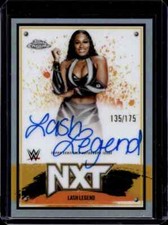 2025 Topps Chrome WWE Lash Legend NXT Auto Refractor #135/175