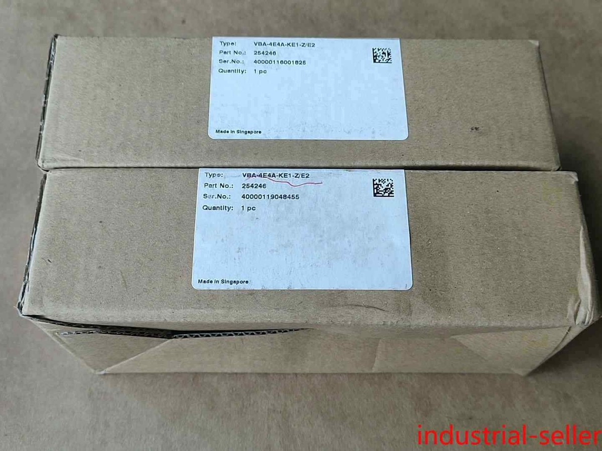 One NEW PEPPERL FUCHS VBA-4E4A-KE1-Z/E2 254246 Inquiries Welcome