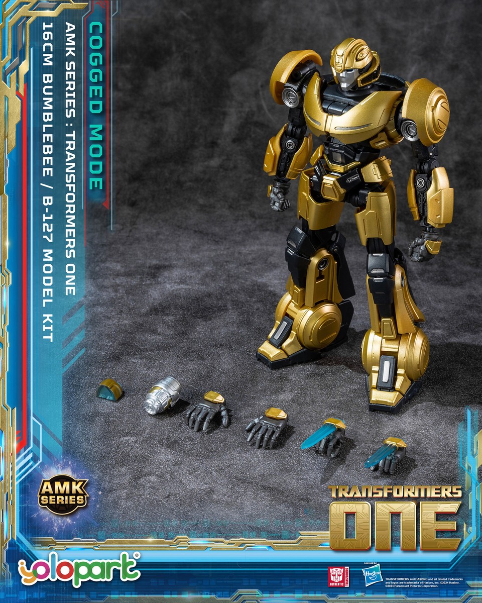 Transformers One Yolopark AMK COGGED Mode B-127 Bumblebee