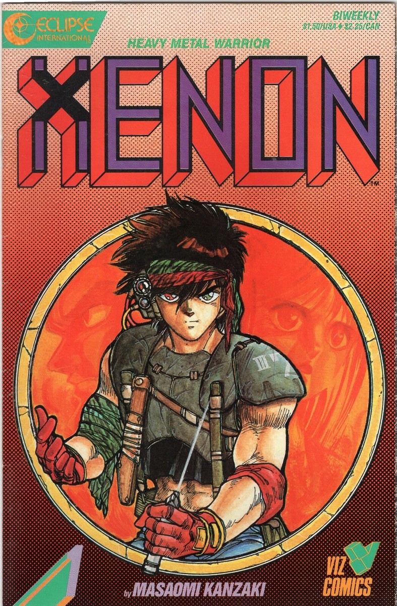 Eclipse International Comics Xenon Heavy Metal Warrior #1, 6