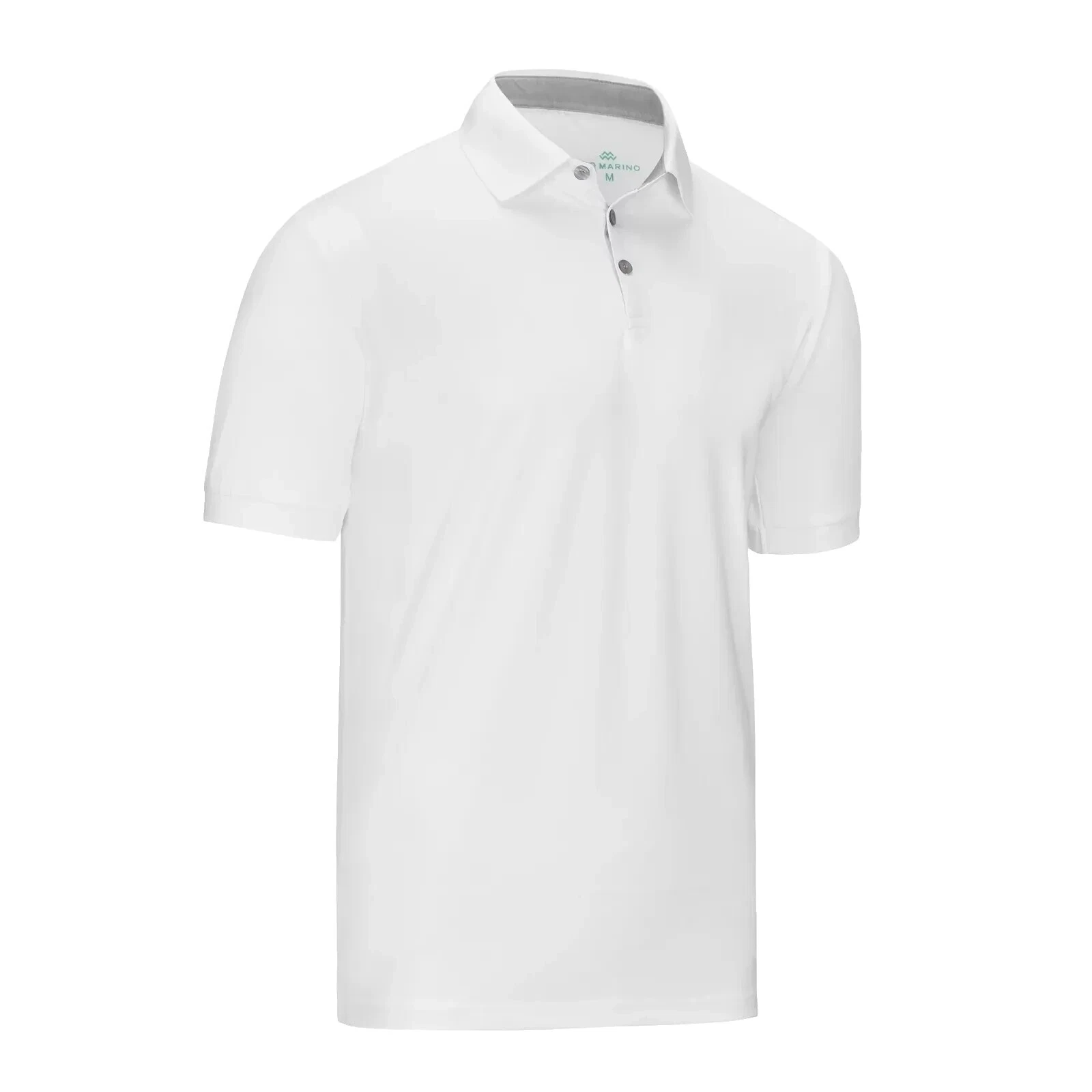 White Polos for Men