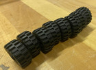 Lego 30.4 x 14 wheel Lot of 8 Tires/Wheels 55981 & 92402 Black Rims — photo 3