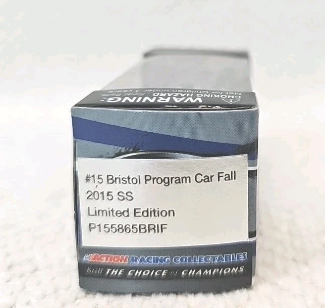 Bristol Motor Speedway Fall Program Car 2015 SS 1:64 Scale Limited Edition - Image 3 of 4