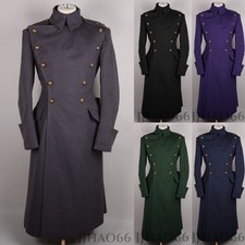 Double Breasted Men's Overcoats 100 Cashmere Casual Long Jackets Outdoor Wear