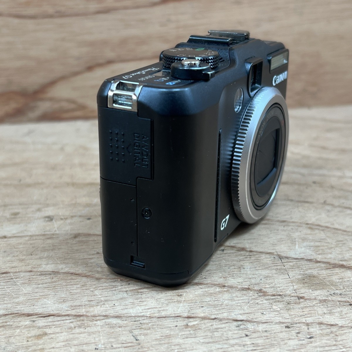 Canon PowerShot G7 10.0MP Digital Camera Black (PC1210) NO POWER