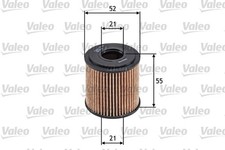 VALEO Ölfilter 586540 Filtereinsatz für SMART CROSSBLADE FORTWO 451 CITY 450 452
