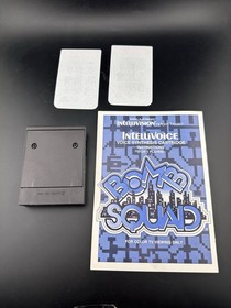 Bomb Squad - Intellivision - w/ Manual & Two Overlays - Tested & Works