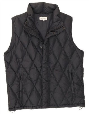 Alberto Aspesi Herren Wattierte Weste UK 42 XL Navy Blau XA08