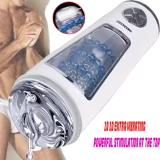 Male Masturbaters Automatic HandsFree Rotating Mastubator Cup Sex Toys for Men