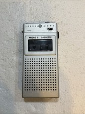 General Electric Micro II Cassette Recorder Player 3-5330A Japan - Not Working