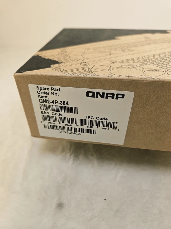 QNAP QM2-4P-384A Quad M.2 PCIe 2280 SSD Expansion Card - Image 3 of 3