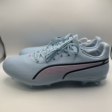 Puma King Pro FG/AG Sky Blue Soccer Cleats SZ:8