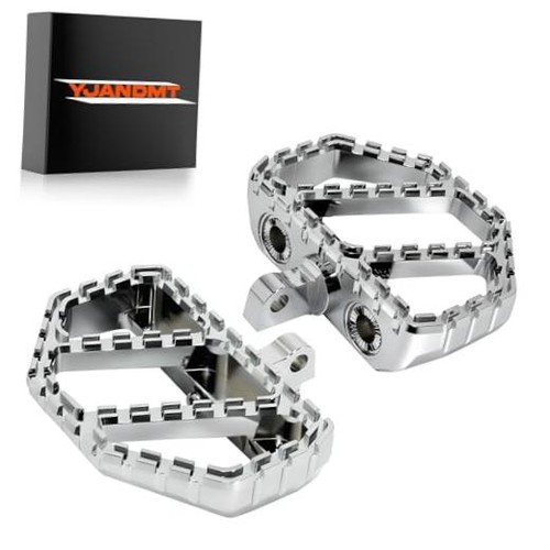 Adjustable Universal Wide Mini Floorboards FootPegs Driver/Passenger Footpegs