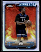 2024-25 Topps Chrome Refractor Naz Reid Minnesota Timberwolves #43