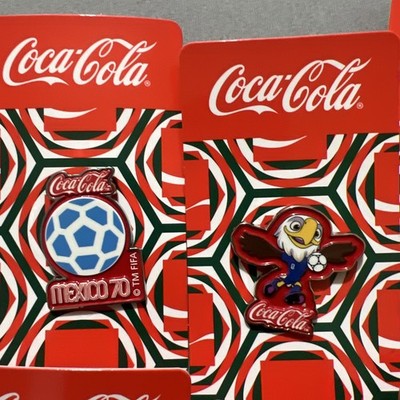 Collection 10 Complete Set Coca Cola Pins Mundial 2026 FIFA World