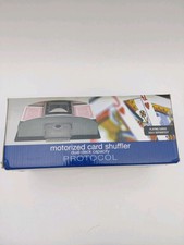 PROTOCOL MOTORIZED CARD SHUFFLER DUAL  DECK CAPACITY Open Box